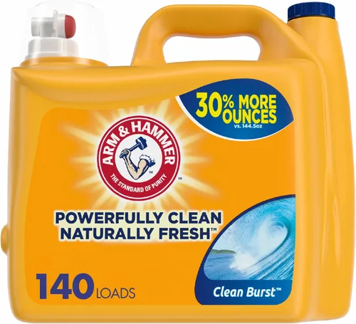 Vista 6 de Arm & Hammer, Detergente líquido Clean Burst, 50 onzas líquidas