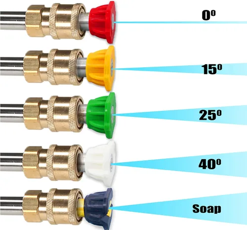 Vista 9 de Tool Daily Chemical Injector for Pressure Washer, Pressure Washer Spray Nozzle Tips with Nozzle Holder