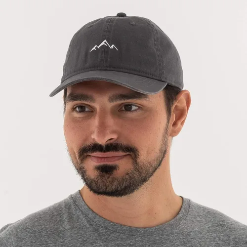 Vista 5 de Outdoor Cap Sombrero de papá de montaña - Gorra de algodón suave sin estructura