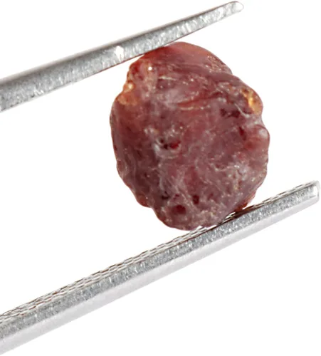Vista 2 de GEMHUB Espinela birmana pequeña cruda natural de alta calidad de 1.85 quilates para curación