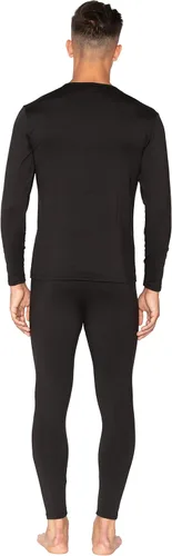 Vista 2 de Bodtek - Juego de ropa interior térmica para hombre capa base larga forro polar parte superior e inferior