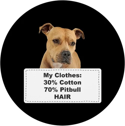 Vista 3 de Funny Shedding Dog Pitbull PopSockets PopGrip: agarre intercambiable para teléfonos y tabletas