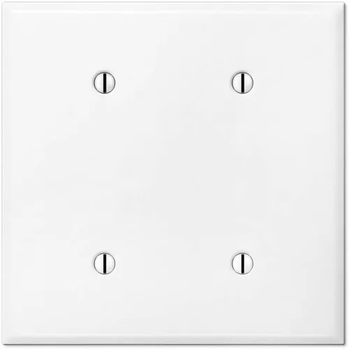 Vista 13 de Placa grande para interruptor de 1 banda, cubierta para caja eléctrica no utilizada, placa de pared en blanco de gran tamaño, placa de pared