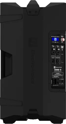 Vista 5 de Electro-Voice EVERSE 12 - Altavoz de 12 pulgadas con batería, resistente a la intemperie, con audio y control Bluetooth (Negro)