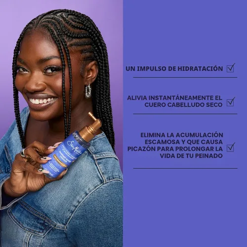 Vista 6 de Shea Moisture Tratamiento de la caspa en aerosol instantáneo para el cuero
