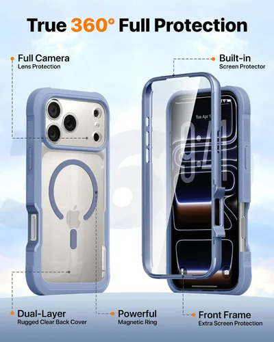 Vista 289 de DIACLARA - Funda transparente compatible con iPhone XR 6.1 pulgadas 2018