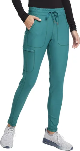 Vista 4 de Form CK095 - Pantalones médicos para mujer, tejido elástico con cordón