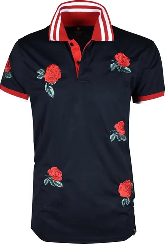 Vista 2 de Screenshot Camiseta Hipster Hip-Hop Premium para hombre estilo polo con bordado a la moda