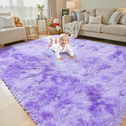 Vista 54 de Alfombras pequeñas de 2 x 3 pies, alfombra negra para dormitorio, alfombra moderna de pelo largo, alfombra pequeña, alfombra de noche esponjosa