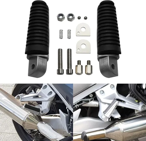 Vista 8 de TCT-MOTORPARTS Reposapiés trasero Estriberas para Yamaha FJR1300 FZ1 FZ6 FZ6R FZ400 XJR1200 1300 XJ6