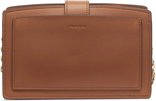 Vista 2 de Calvin Klein Statement Series Lock Daytonna - Cadena de cuero cruzada