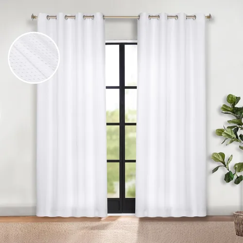 Vista 12 de Superior Cortinas opacas, oscurecimiento de la habitación para dormitorio, sala de estar, bloqueo solar, térmicas, estilo moderno, cabecera