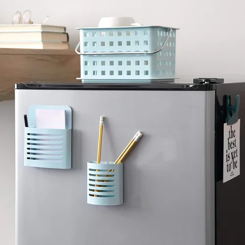 Vista 3 de iDesign Forma Soporte de metal magnético para lápiz y notas