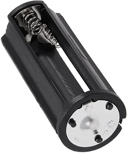 Vista 2 de 3 x 1.5V Serie AAA Conexión De Plástico Negro Cilindro Batería Soporte De Almacenamiento Adaptador De Caja Negro - (6 Pcs)