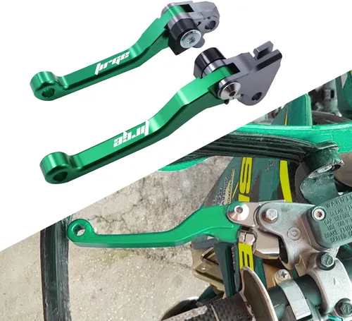 Vista 2 de Palanca de freno de embrague de pivote plegable CNC para motocicleta kx125 06-08 kx250 05-08 xk250f 05-12 kx450f 06-18 Dirt Bike