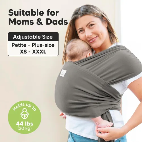 Vista 8 de KeaBabies D-Lite - Mochila para pañales y envoltura para bebé, impermeable, multifunción, para viajes, fácil de llevar, ajustable, para recién