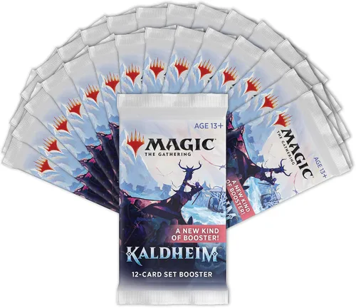 Vista 4 de Magic The Gathering Kaldheim Set Caja de refuerzo 30 paquetes (360 tarjetas mágicas)