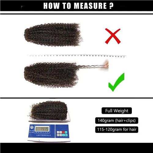 Vista 8 de BHF - Extensión de cabello rizado de 26 pulgadas, con clip de doble trama de 4.94 onzas, fibra japonesa resistente al calor, extensión de cabello
