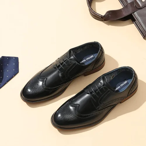 Vista 6 de Bruno Marc Men's Oxfords Formal Dress Shoes
