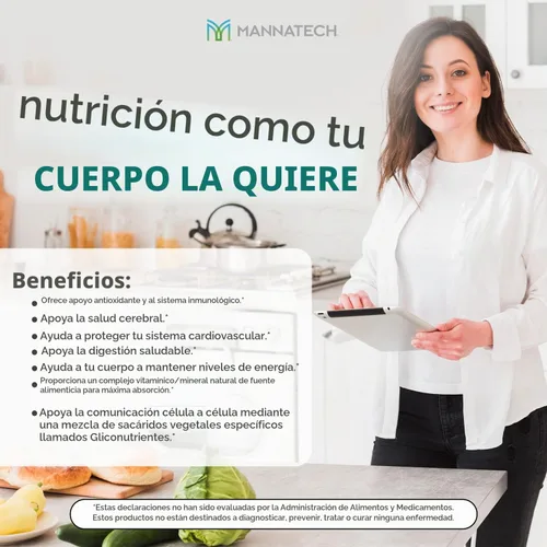 Vista 4 de Mannatech - Suplemento gliconutricional NutriVerus™ - 5.3 oz