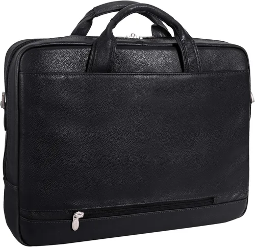 Vista 5 de McKlein EE. UU. Gresham litigator portafolios de piel, 15.4" Laptop Case de la serie S