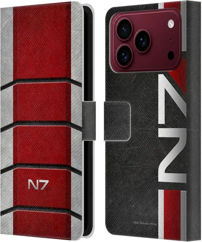 Vista 94 de Head Case Designs Funda de piel con licencia oficial de EA Bioware Mass Effect Cerberus Logo Graphics tipo cartera compatible con Apple iPhone 11