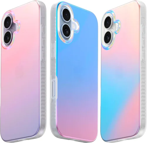 Vista 55 de LONLI Hue Funda para iPhone 14 – [Protector de golpes de 360° que absorbe los impactos] – [Funda de teléfono bonita y única para niñas y mujeres]