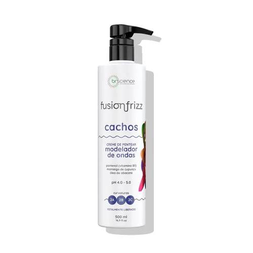 Vista 9 de Brscience Fusionfrizz Curls 4A, 4B, 4C - Crema de peinado rizado 16.9 fl oz