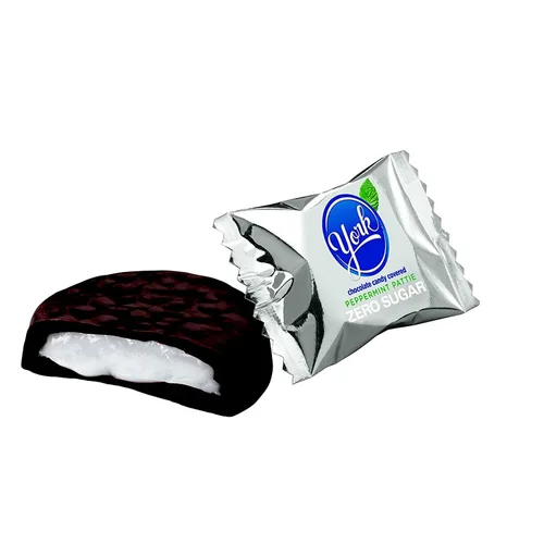Vista 3 de YORK - Caramelos de chocolate y menta sin azúcar, envueltos individualmente, sin aspartamo, bolsa de 5.1 onzas (paquete de 2) (2)