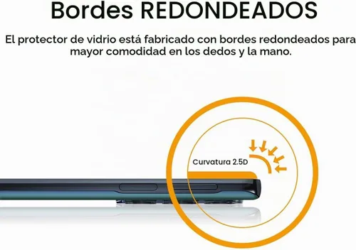 Vista 3 de Supershieldz Protector de pantalla de vidrio templado diseñado para Motorola Edge (2022), antiarañazos, sin burbujas