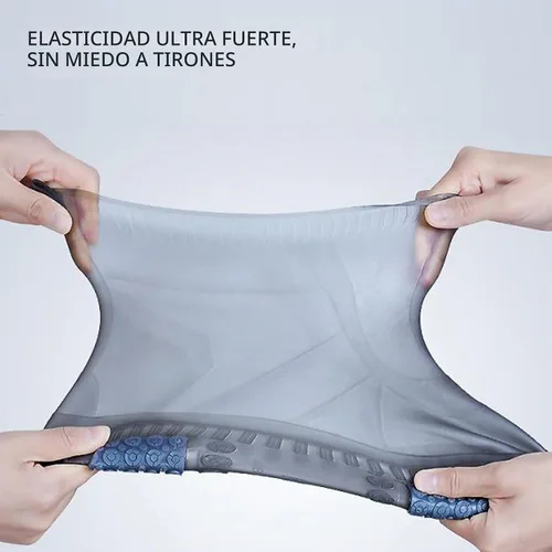 Vista 5 de SooGree - Fundas para zapatos impermeables, reutilizables, plegables, botas de lluvia, antideslizantes, con suela de goma, protectores