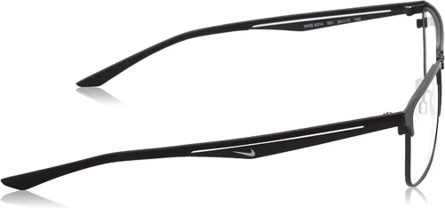 Vista 3 de Nike Flexon 4314 001 - Lentes para hombre, color negro satinado, con borde completo, forma rectangular, 2.126 in