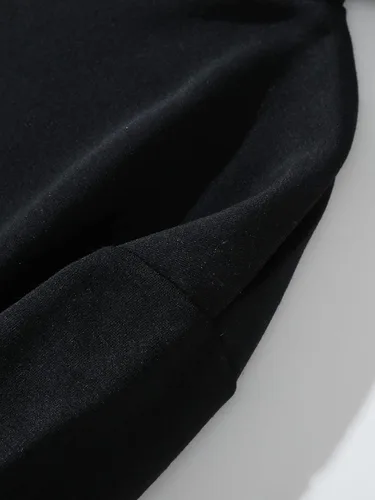 Vista 5 de MakeMeChic Sudadera térmica con capucha y bolsillo para hombre