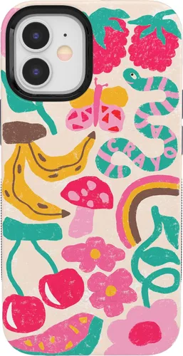 Vista 122 de Funda Casely para iPhone 12 Mini Todo lo que necesitas es amor Beatles Compatible con MagSafe Diseño protector audaz