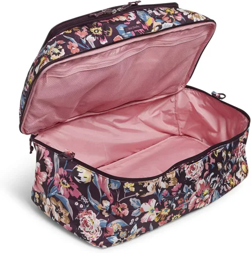 Vista 5 de Vera Bradley Bolsa de viaje convertible Lighten Up para mujer, diseño de margaritas, talla única