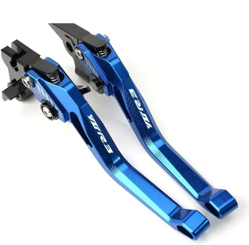 Vista 12 de QQLADY Z 3D Rhombus CNC Palanca de freno de embrague corto ajustable para motocicleta Yamaha YZFR3 YZF-R3 MT03 MT 03 2014 2015 2016 2017 2018-2022 X