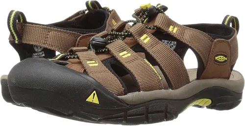 Vista 59 de KEEN Newport H2 Sandalias de punta cerrada para hombre Aleación/oro crema