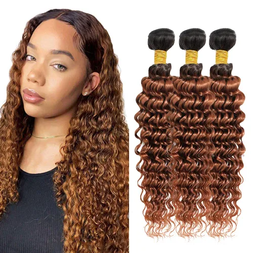 Vista 76 de 300g 1B27 Human Hair Bundles Honey Blonde Bundles Human Hair 10A Brazilian Virgin Remy Hair Extensions 8 10 12 Inch