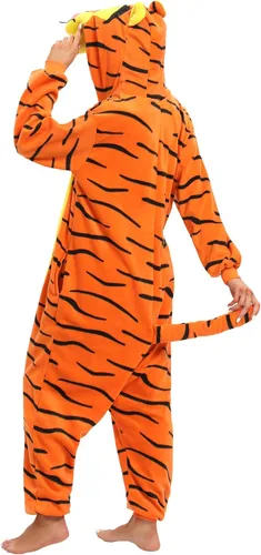 Vista 6 de Pijama de animal de Halloween para adultos, disfraz de puntada, cosplay, ropa para el hogar, una pieza