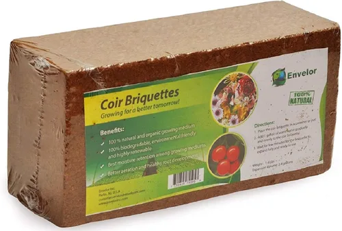 Vista 18 de Mezcla de tierra para macetas en bolsa de 50 litros Envelor, tierra para plantas de interior y exterior, 1.75 pies cúbicos, mezcla para macetas