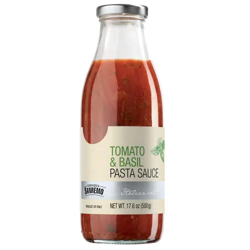 Vista 8 de Compagnia Sanremo Pasta Sauce Sanremo - Salsa italiana de pasta fresca de tomate y trufa, 100% ingredientes italianos frescos, sin OMG, 17.6 onzas
