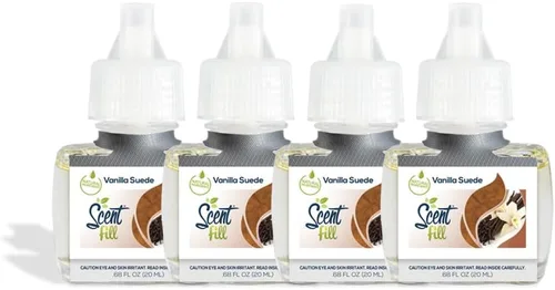 Vista 18 de Scent Fill Ambientador enchufable de sidra de manzana, 4 recambios de aceite perfumado
