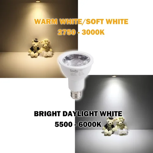 Vista 7 de tento Iluminación E17 R14 Reflector LED 40w Halógeno Reemplazo Intermedio Base Foco (Blanco)