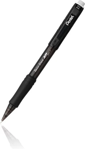 Vista 2 de Pentel® Twist-Erase® Express - Portaminas (0.028 in, barril negro, 12 unidades)