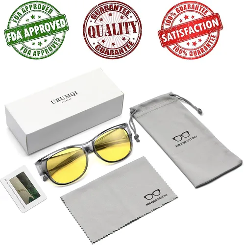 Vista 7 de URUMQI Gafas de sol polarizadas para mujer gafas de sol de ojo de gato de moda UV400 marco flexible TR90