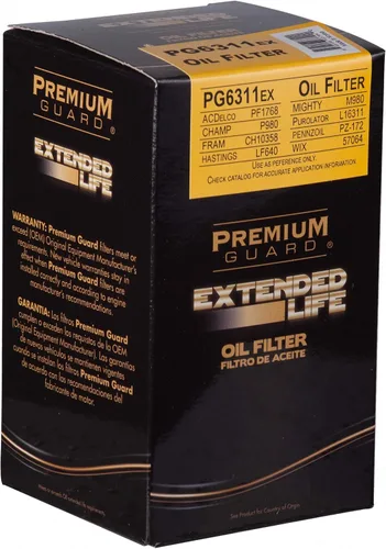 Vista 7 de Premium Guard Filtro de aceite de vida extendida de hasta 10 mil millas PG6311EX Compatible con Toyota Corolla 2009-2016, Prius 2010-2018, Prius V