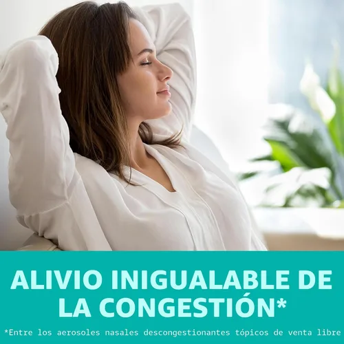 Vista 7 de Vicks Sinex SEVERO - Aerosol nasal para alergias severas y sinusales, niebla ultrafina original, medicina descongestionante, alivio de la congestión