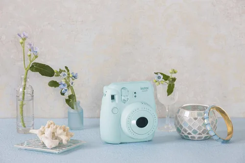 Vista 6 de FUJiFILM Cámara instantánea Instax Mini 9 - Azul hielo (renovada)