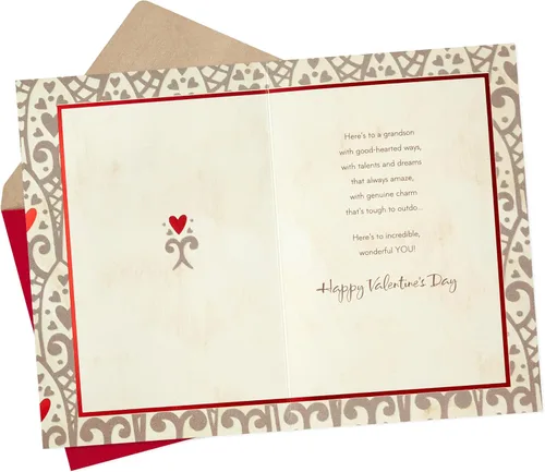 Vista 2 de Hallmark Tarjeta del día de San Valentín para nieto (te invitado)