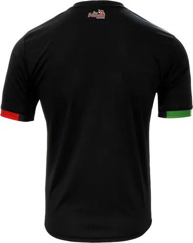 Vista 3 de Jersey México Los Freseros de Irapuato 100% Poliéster BlackGrey_Hecho en México